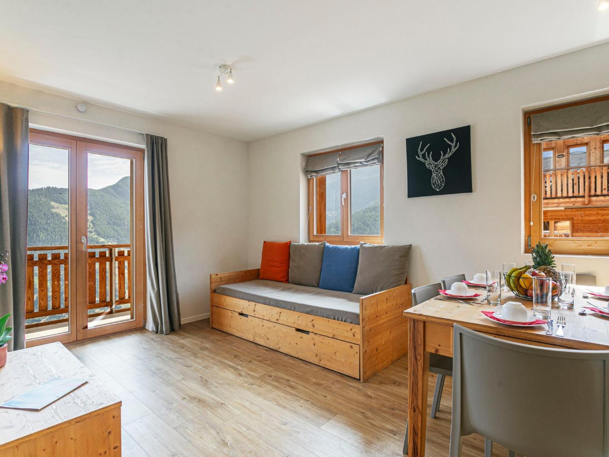 Apartment T-Resort La Tzoumaz 3P6 Vue Vallee By Interhome Buitenkant foto