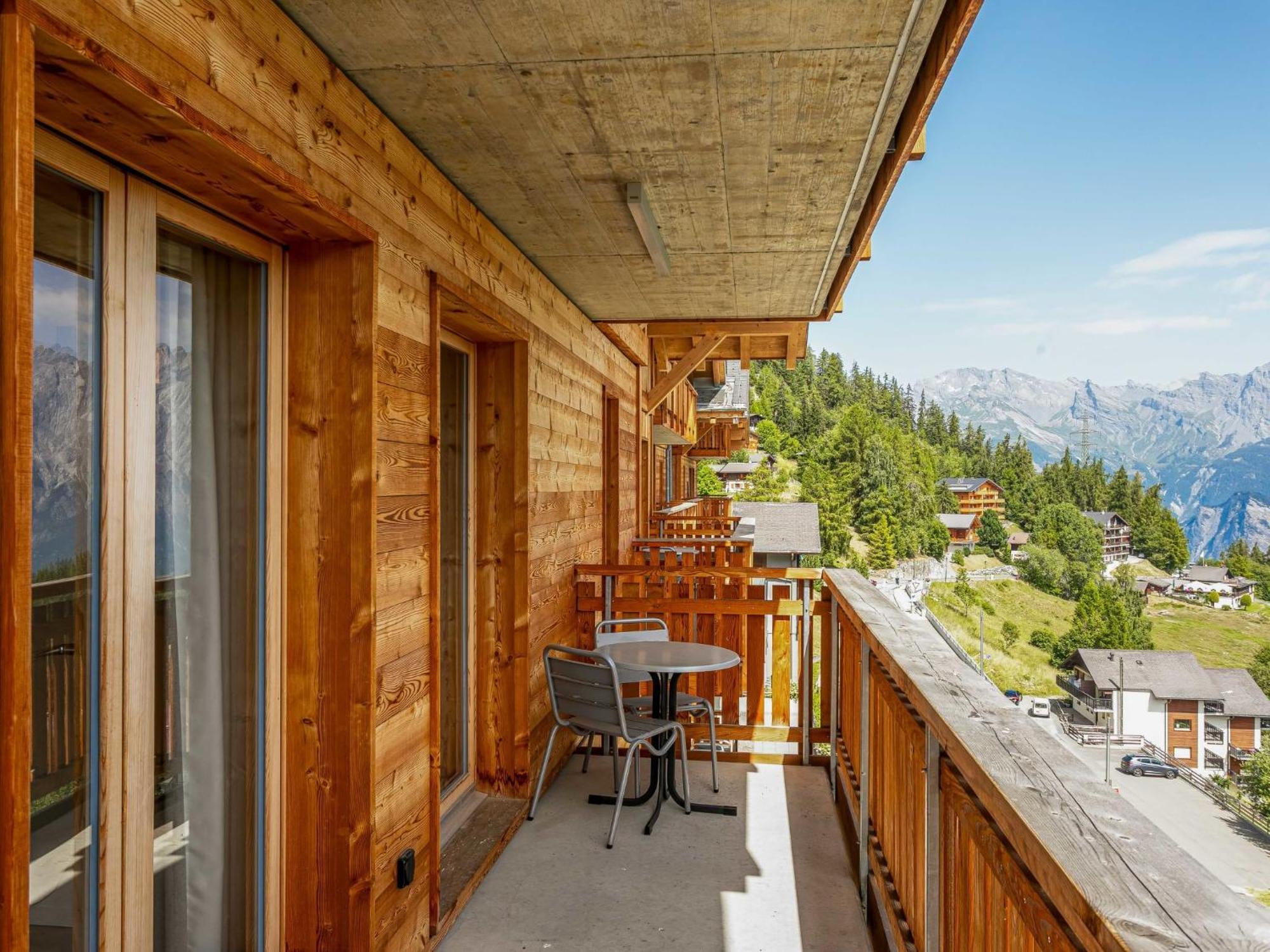 Apartment T-Resort La Tzoumaz 3P6 Vue Vallee By Interhome Buitenkant foto