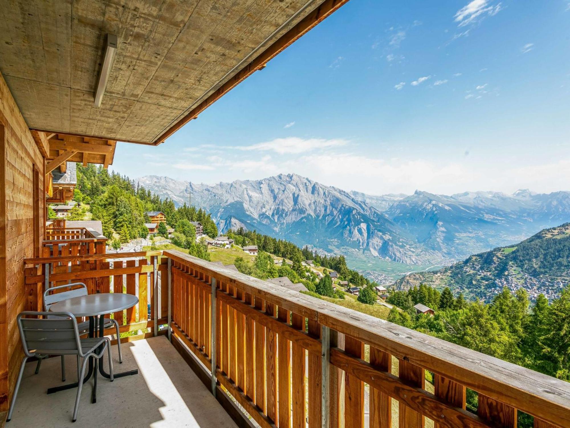 Apartment T-Resort La Tzoumaz 3P6 Vue Vallee By Interhome Buitenkant foto