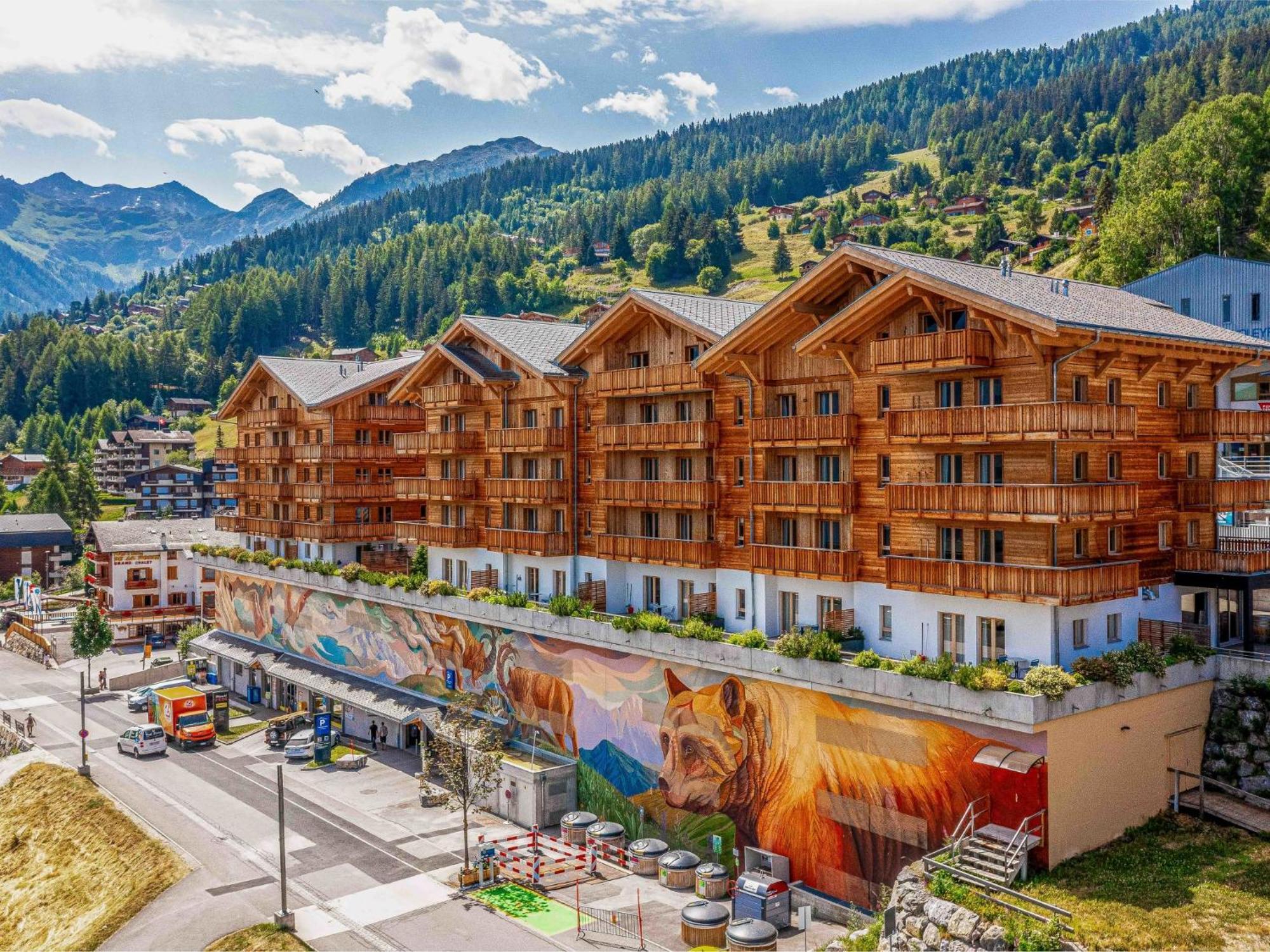 Apartment T-Resort La Tzoumaz 3P6 Vue Vallee By Interhome Buitenkant foto