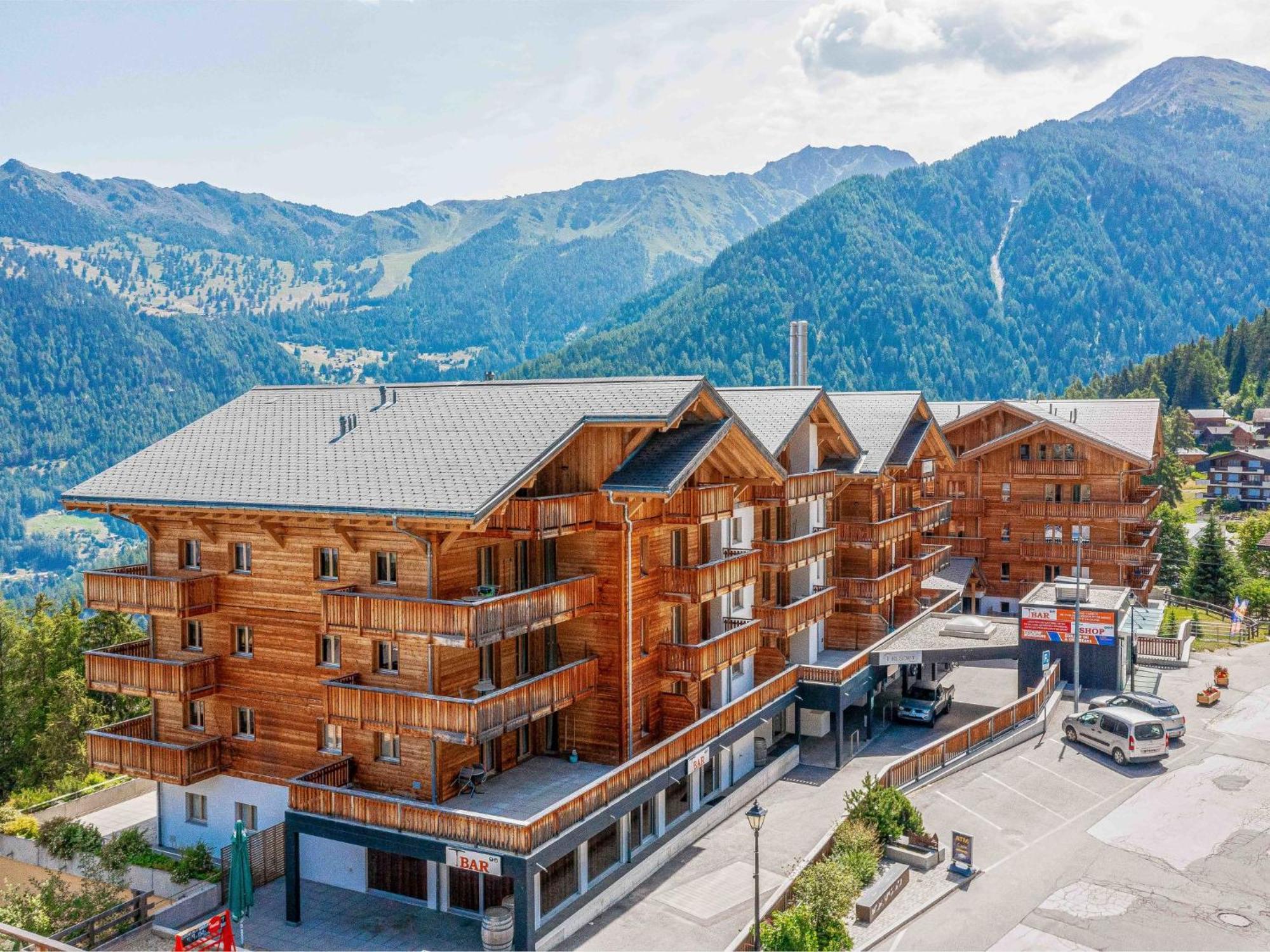 Apartment T-Resort La Tzoumaz 3P6 Vue Vallee By Interhome Buitenkant foto