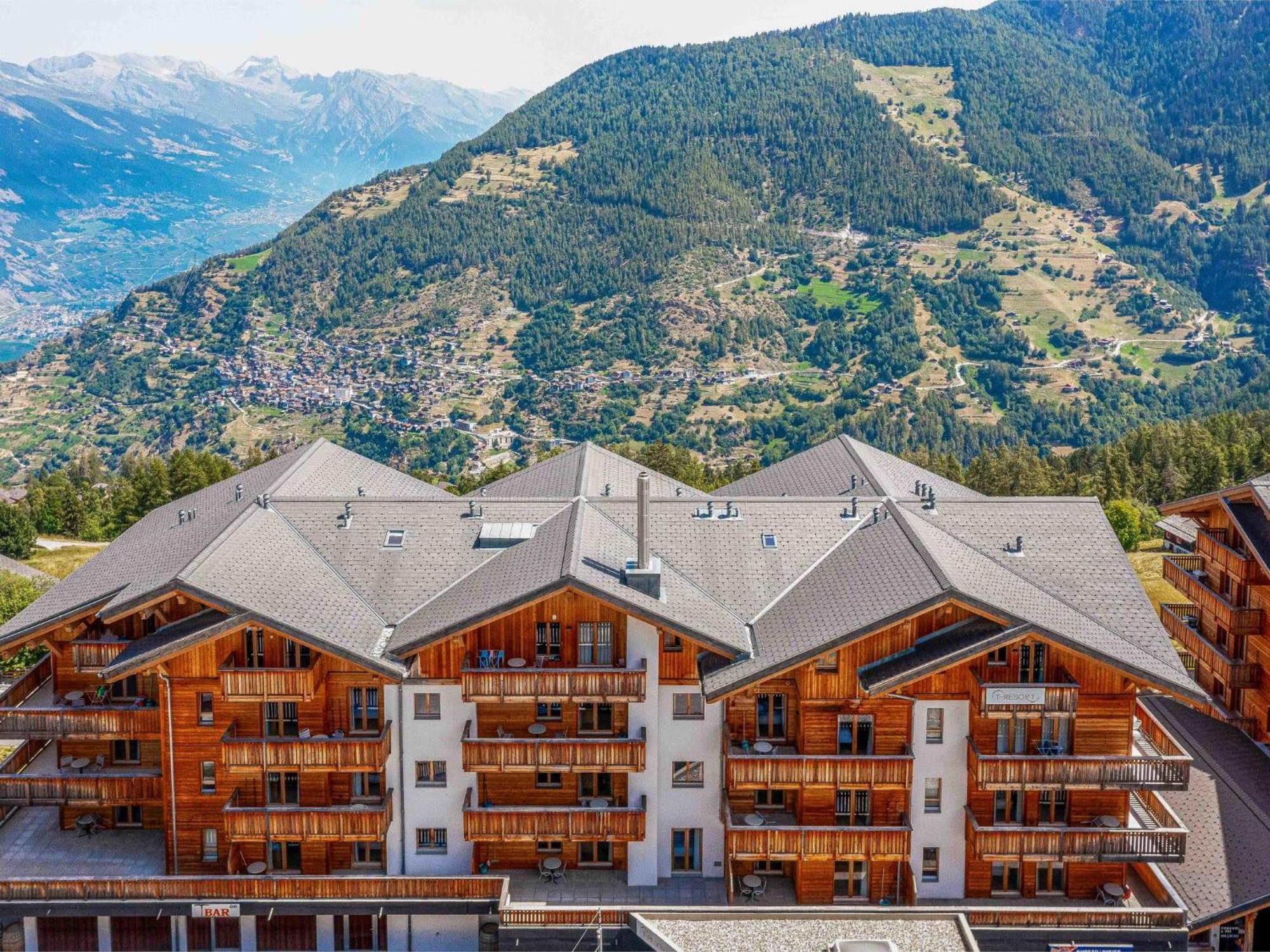 Apartment T-Resort La Tzoumaz 3P6 Vue Vallee By Interhome Buitenkant foto