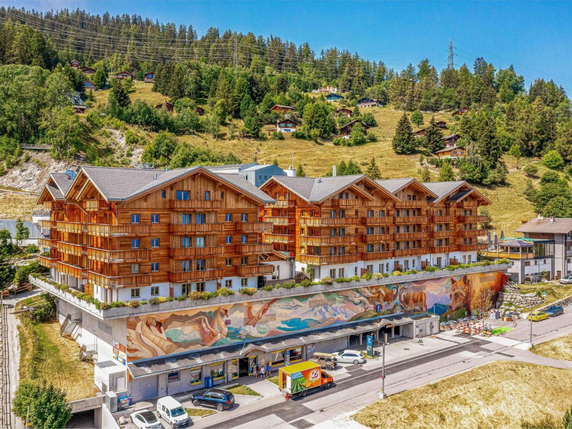Apartment T-Resort La Tzoumaz 3P6 Vue Vallee By Interhome Buitenkant foto